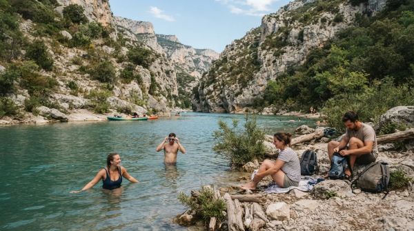 Choisir les meilleurs endroits pour se baigner dans les gorges du Verdon