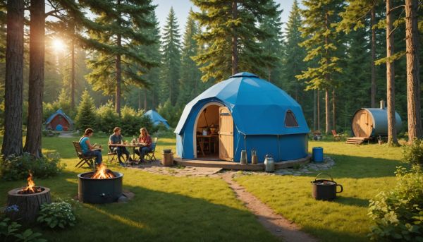 Pourquoi choisir un camping familial avec sanitaires privés en pleine nature