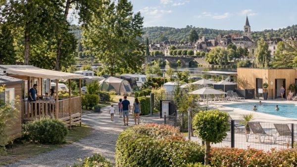 Séjournez dans un camping familial à Argentat en Corrèze à prix abordable