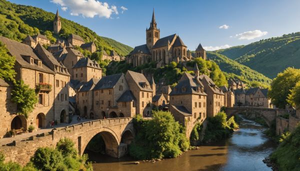 Tout savoir sur conques, joyau médiéval de l'aveyron
