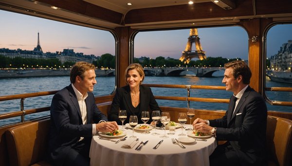 Découvrez les dîners-croisières à paris, entre gastronomie et seine