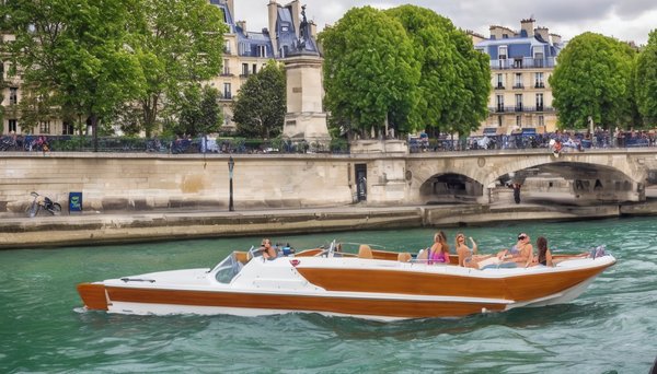Découvrez les meilleures options de location bateau à paris