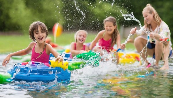 Activités aquatiques de plein air : idées pour les enfants en été