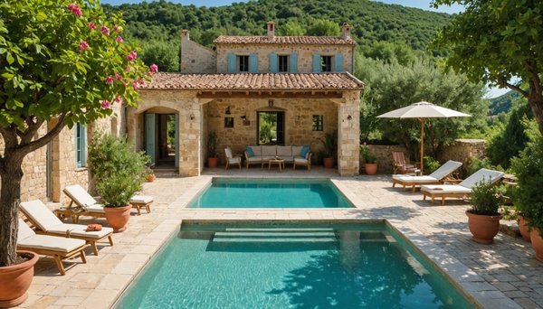 Les avantages d'un hébergement avec piscine privée en ardèche